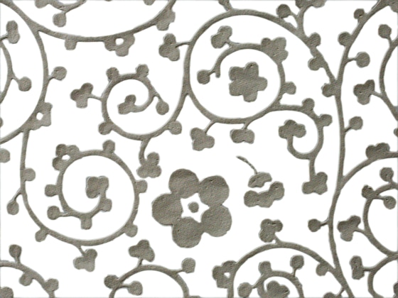 下絵転写紙 白盛 梅唐草 | 陶芸ショップ.コム / 陶芸用品・陶芸材料の