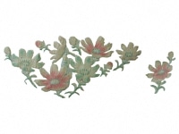 下絵転写紙　白盛　3色こすもす