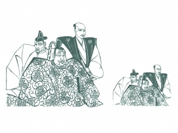 下絵転写紙　1色三英傑