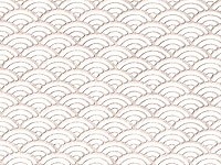 下絵転写紙　白盛　青海波