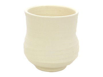 素焼素地　湯呑ダルマ型　中