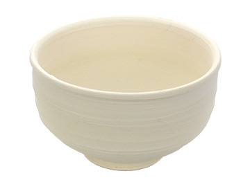 素焼素地　抹茶碗